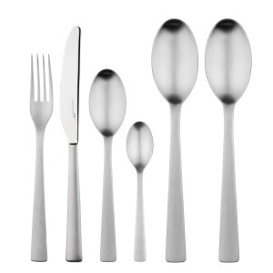 Mimosa Satin 42 Piece Cutlry Set