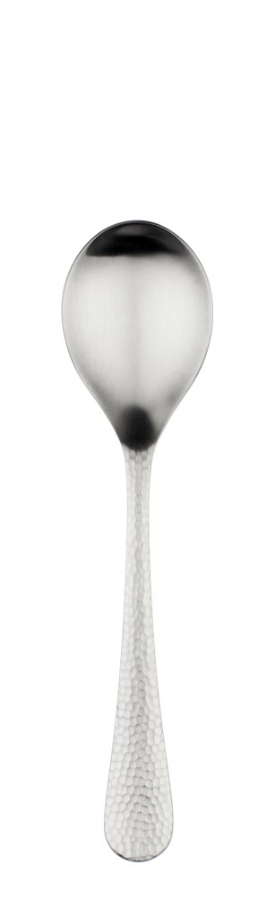 Planish Satin Bouillon Spoon PLS 880034