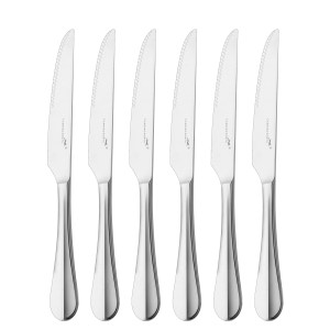 Baguette Mirror 6 Piece Steak Knife Set