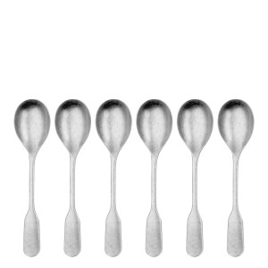 Fiddle Vintage Satin Set of 6 Bouillon Spoon Set