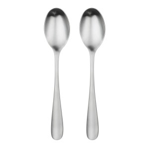 Mogano Satin 2 Piece Serving Spoon Set