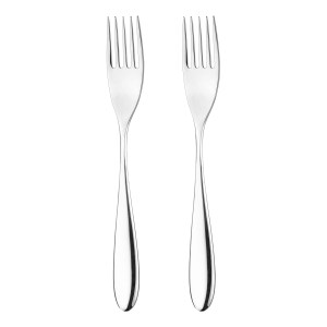 Santol Mirror 2 Piece Serving Fork Set