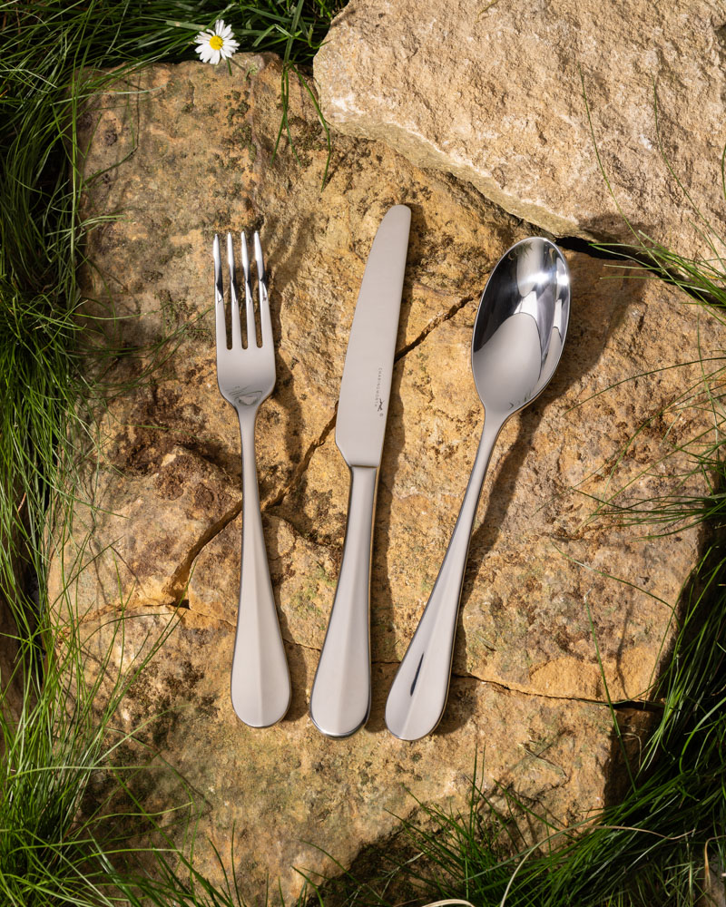 Baguette Mirror 24 Piece Cutlery Set - Image 2